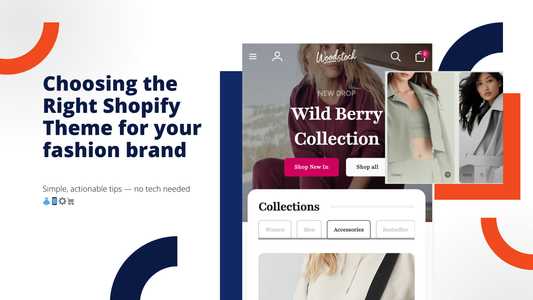 🍬 Choosing the Right Shopify Theme for Your Fashion Brand